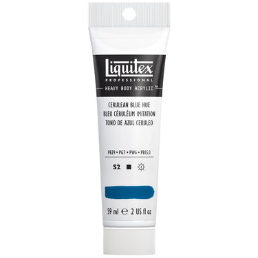 LQX HEAVY BODY ACRYLIC 59ML 470 CERULEAN BLUE HUE 094376922080