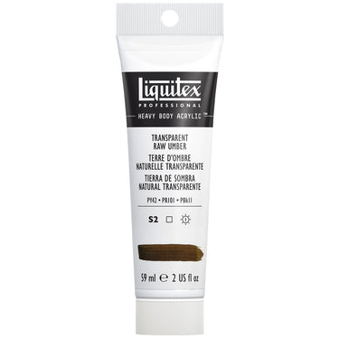 LQX HEAVY BODY ACRYLIC 59ML 333 TRANSPARENT RAW UMBER 094376943498