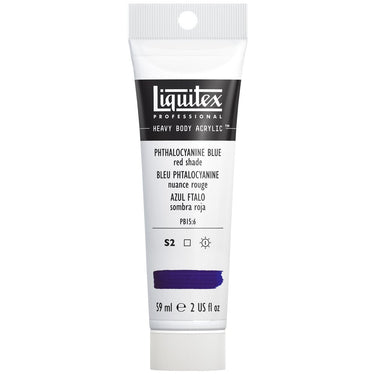 LQX HEAVY BODY ACRYLIC 59ML 314 PHTHALOCYANINE BLUE RED SHADE 094376943405