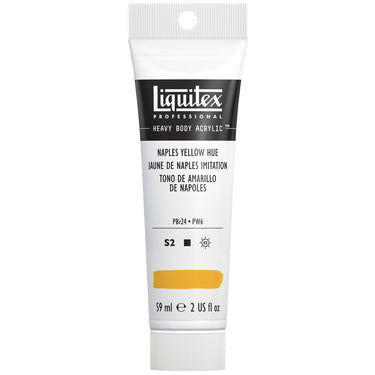LQX HEAVY BODY ACRYLIC 59ML 601 NAPLES YELLOW HUE 094376922172