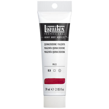 LQX HEAVY BODY ACRYLIC 59ML 114 QUINACRIDONE MAGENTA 094376921373