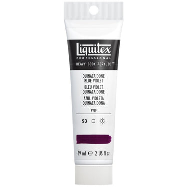 LQX HEAVY BODY ACRYLIC 59ML 118 QUINACRIDONE BLUE VIOLET 094376921410