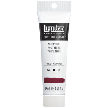 LQX HEAVY BODY ACRYLIC 59ML 502 MUTED VIOLET 887452995609