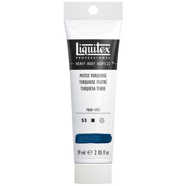 LQX HEAVY BODY ACRYLIC 59ML 503 MUTED TURQUOISE 887452995647