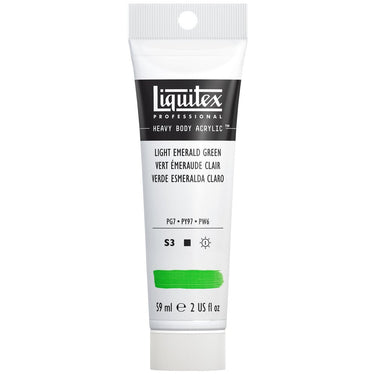 LQX HEAVY BODY ACRYLIC 59ML 650 LIGHT EMERALD GREEN 094376922196