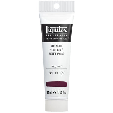 LQX HEAVY BODY ACRYLIC 59ML 115 DEEP VIOLET 094376921380