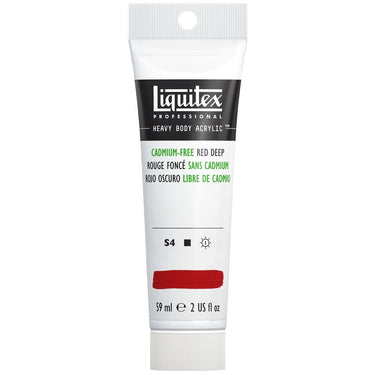 LQX HEAVY BODY ACRYLIC 59ML 895 CADMIUM-FREE RED DEEP 887452997269