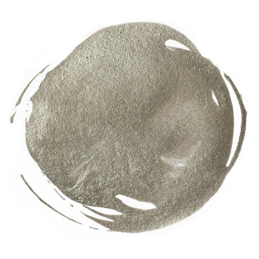 LQX ACRYLIC INK 236 IRIDESCENT BRIGHT SILVER [WEBSITE SWATCH]