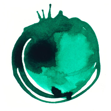 LQX ACRYLIC INK 317 PHTHALOCYANINE GREEN BLUE SHADE [WEBSITE SWATCH]