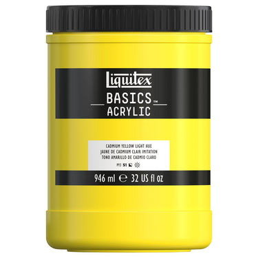 LQX BASICS ACRYLIC 946ML 159 CADMIUM YELLOW LIGHT HUE 094376945577