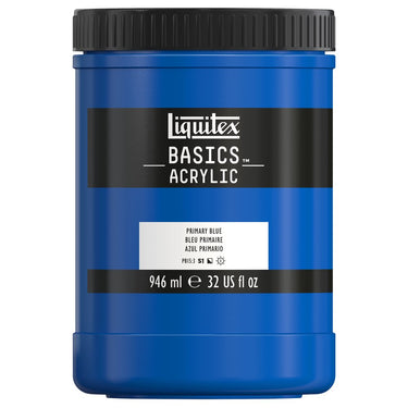 LQX BASICS ACRYLIC 946ML 420 PRIMARY BLUE 094376942408