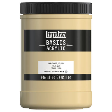 LQX BASICS ACRYLIC 946ML 434 UNBLEACHED TITANIUM 887452031871