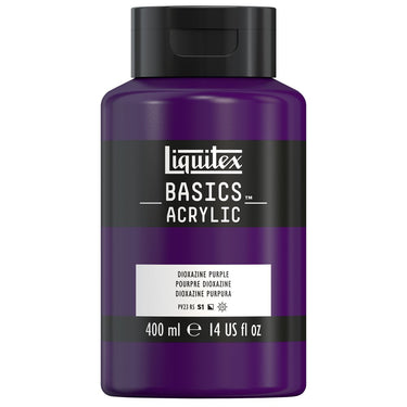 LQX BASICS ACRYLIC 400ML 186 DIOXAZINE PURPLE 887452031611