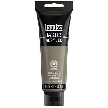 LQX BASICS ACRYLIC 118ML 599 NEUTRAL GRAY 5 094376922547