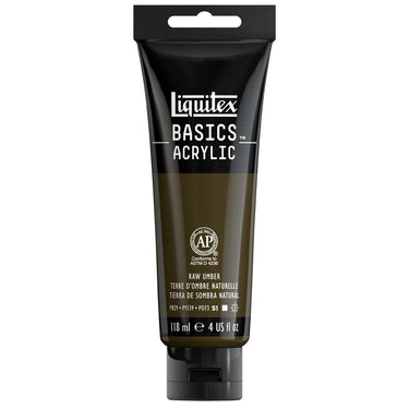 LQX BASICS ACRYLIC 118ML 331 RAW UMBER 094376933109