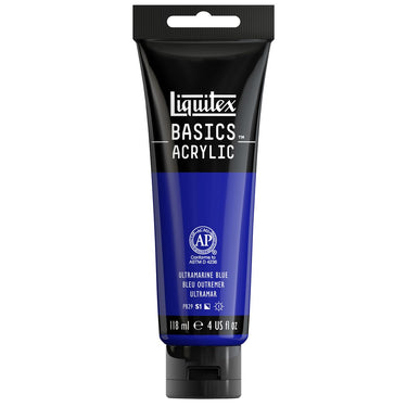 LQX BASICS ACRYLIC 118ML 380 ULTRAMARINE BLUE 094376922493