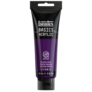 LQX BASICS ACRYLIC 118ML 186 DIOXAZINE PURPLE 094376922387