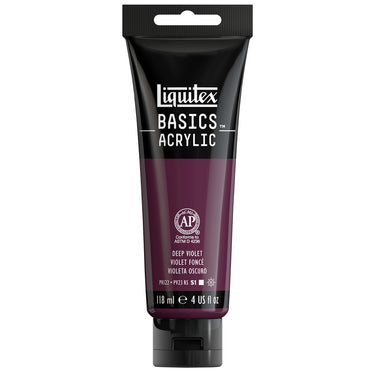 LQX BASICS ACRYLIC 118ML 115 DEEP VIOLET 094376922301