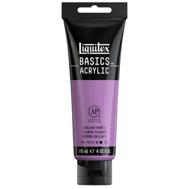 LQX BASICS ACRYLIC 118ML 590 BRILLIANT PURPLE 094376974638