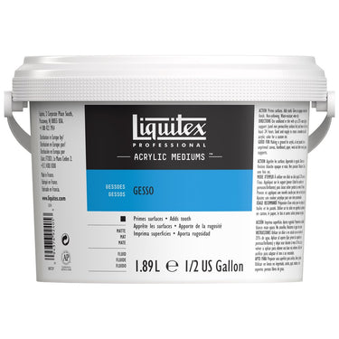 LQX ACRYLIC MEDIUMS 1.89L GESSO 094376924053