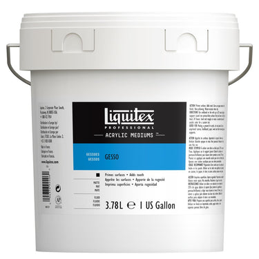 LQX ACRYLIC MEDIUMS 3.78L GESSO 094376924060