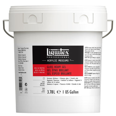 LQX ACRYLIC MEDIUMS 3.78L GLOSS HEAVY GEL 094376931280