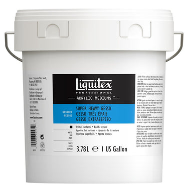 LQX ACRYLIC MEDIUMS 3.78L SUPER HEAVY GESSO 094376945744