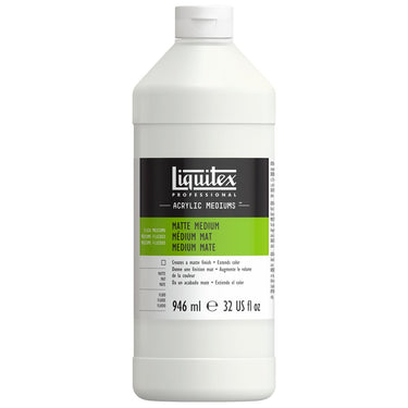 LQX ACRYLIC MEDIUMS 946ML MATTE MEDIUM 094376923872