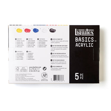 LQX BASICS 5x75ML 887452037668 [BACK]