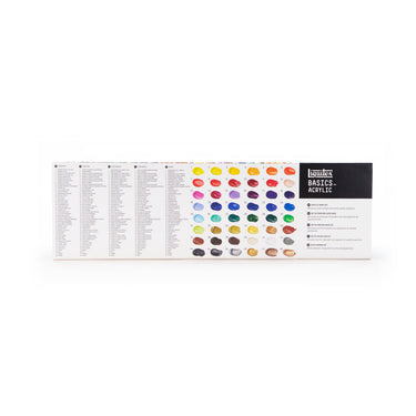 LQX BASICS 48X22ML PAINT SET 094376975604 [BACK]