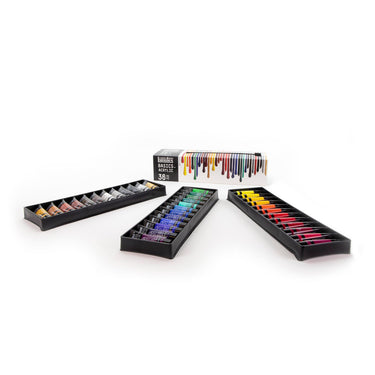 LQX BASICS 36X22ML PAINT SET 887452037651 [SET WITH CONTENTS]