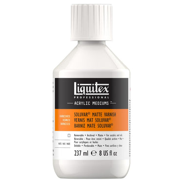 LQX ACRYLIC MEDIUMS 237ML SOLUVAR MATTE VARNISH EU 094376926187