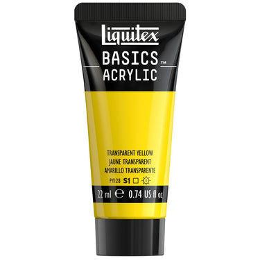 LQX BASICS ACRYLIC 22ML 045 TRANSPARENT YELLOW 887452030799