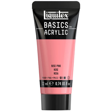 LQX BASICS ACRYLIC 22ML 048 ROSE PINK 887452030959