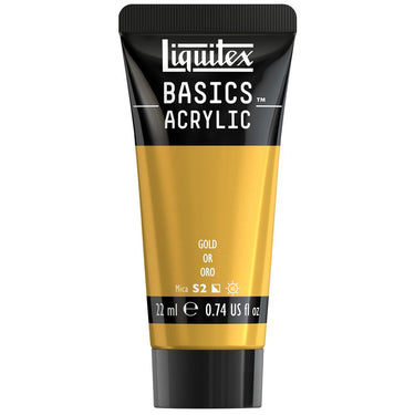 LQX BASICS ACRYLIC 22ML 051 GOLD 094376975277