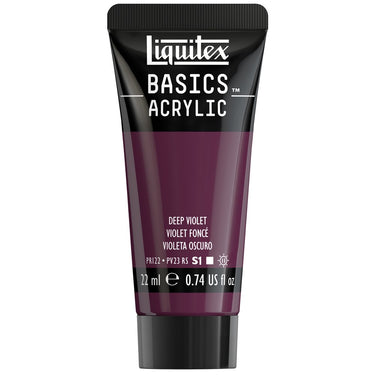 LQX BASICS ACRYLIC 22ML 115 DEEP VIOLET 094376975253