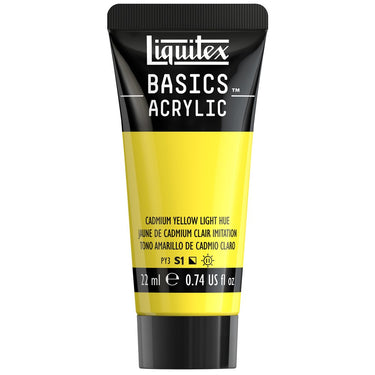 LQX BASICS ACRYLIC 22ML 159 CADMIUM YELLOW LIGHT HUE 094376975192