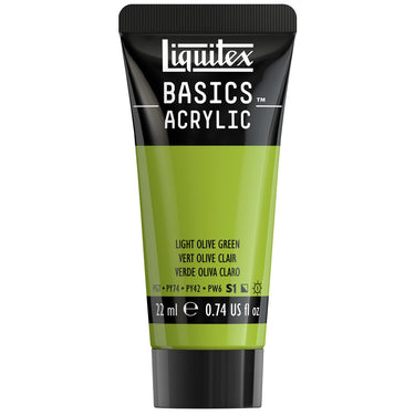 LQX BASICS ACRYLIC 22ML 218 LIGHT OLIVE GREEN 887452030812