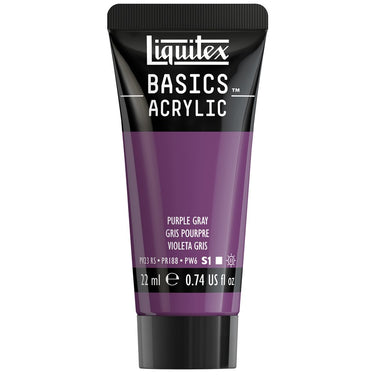 LQX BASICS ACRYLIC 22ML 263 PURPLE GRAY 887452030973