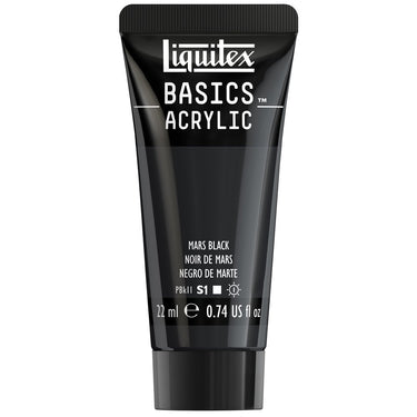 LQX BASICS ACRYLIC 22ML 276 MARS BLACK 094376975345