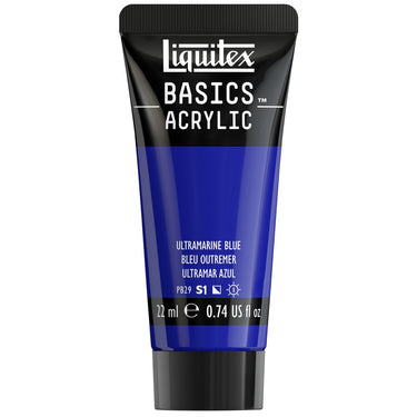 LQX BASICS ACRYLIC 22ML 380 ULTRAMARINE BLUE 094376975512