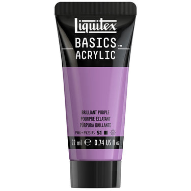 LQX BASICS ACRYLIC 22ML 590 BRILLIANT PURPLE 094376975086