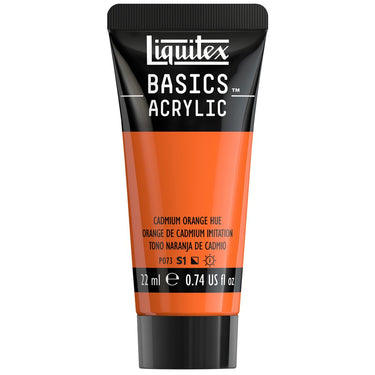 LQX BASICS ACRYLIC 22ML 720 CADMIUM ORANGE HUE 094376975147