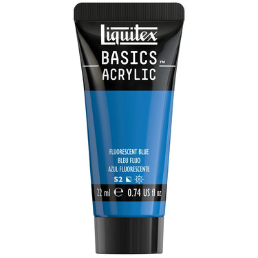 LQX BASICS ACRYLIC 22ML 984 FLUORESCENT BLUE 887452030850