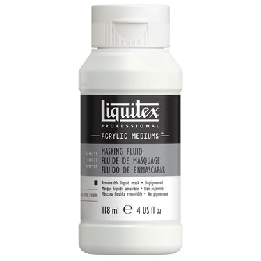 LQX ACRYLIC MEDIUMS 118ML BOTTLE MASKING FLUID 887452047551