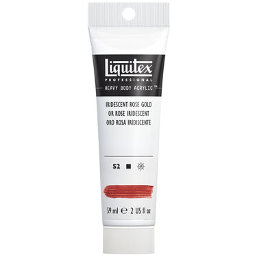 LQX HEAVY BODY ACRYLIC 59ML 227 IRIDESCENT ROSE GOLD 887452048855
