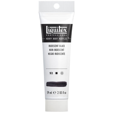 LQX HEAVY BODY ACRYLIC 59ML 338 IRIDESCENT BLACK 887452048862