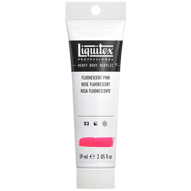 LQX HEAVY BODY ACRYLIC 59ML 987 FLUORESCENT PINK 887452048787