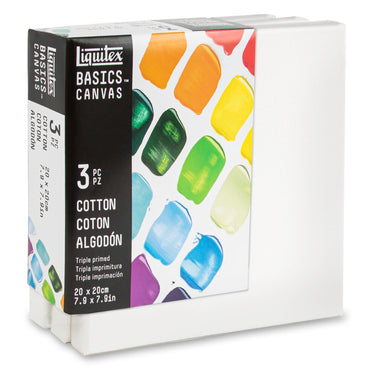LQX BASICS CANVAS 20X20CM X3 [FRONT]