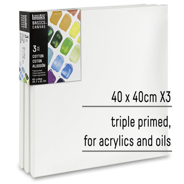 LQX BASICS CANVAS 40X40CM X3 887452048404 [KEY POINTS]